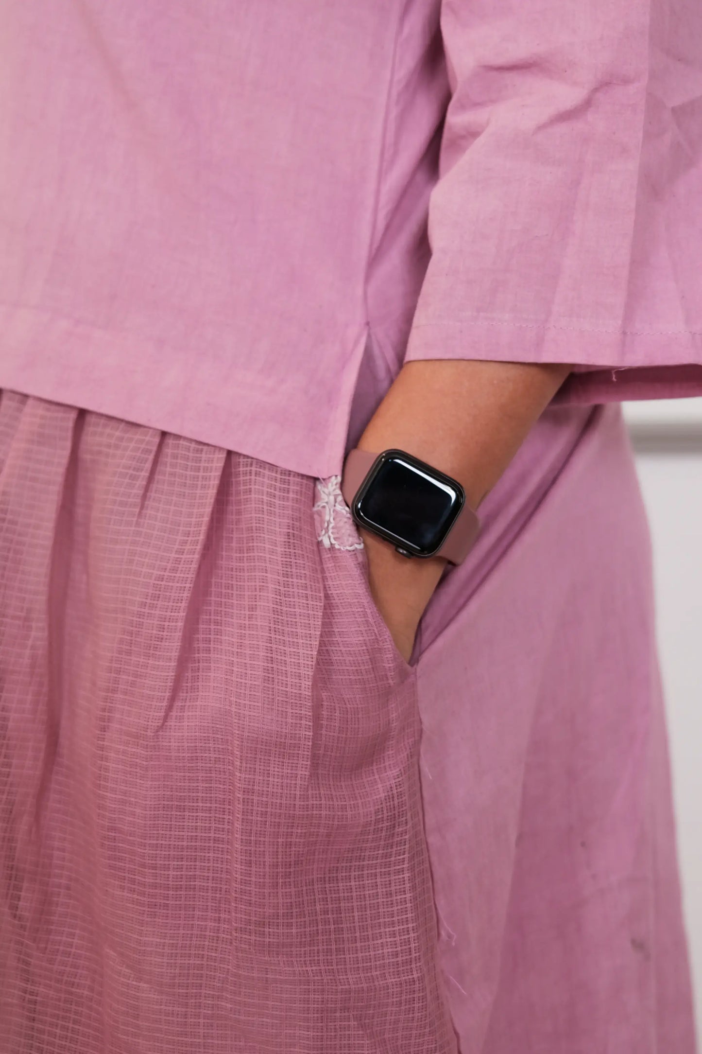 Side Frill Chikankari Co-ord Set