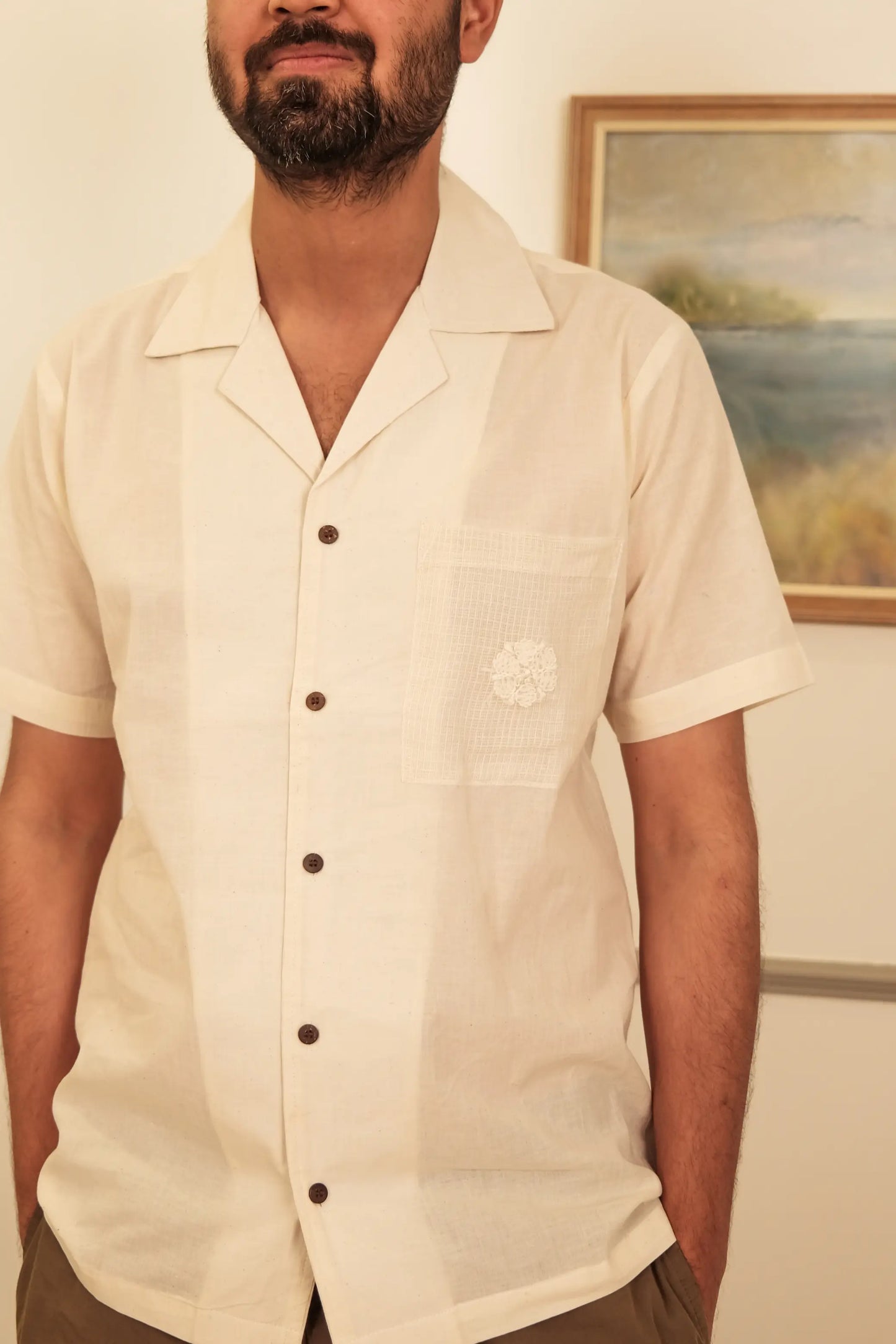 Amhara Unisex Chikankari Shirt