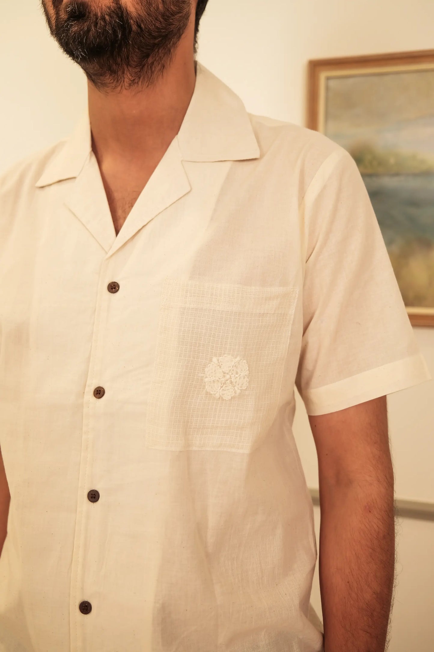 Amhara Unisex Chikankari Shirt