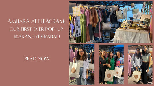 Amhara at Fleagram: Our First Pop-Up @ Hyderabad