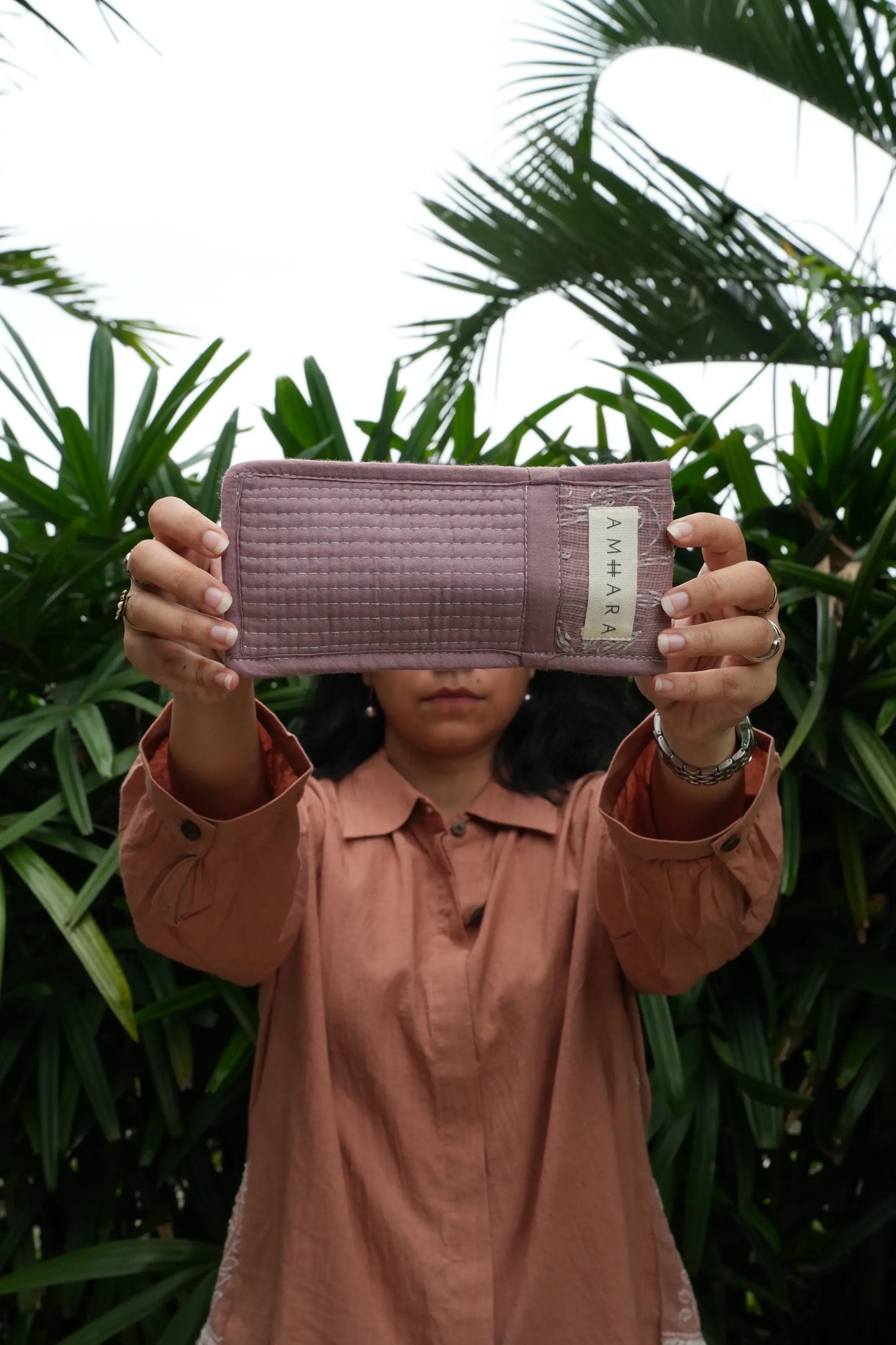 Amhara Chikankari Spectacle Case